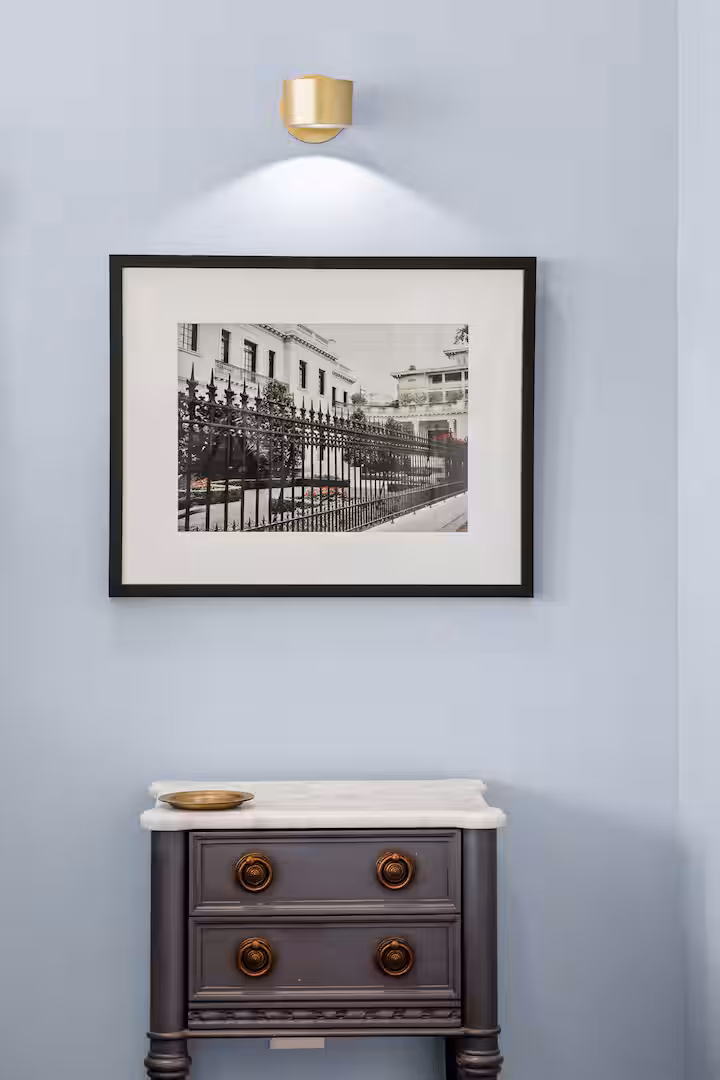 Primary king bedroom at 405 Port Street Savannah